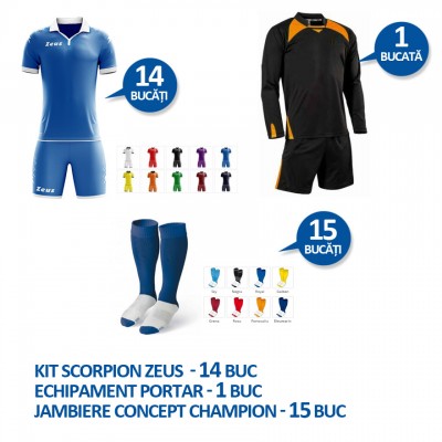 SET FOTBAL CONCEPT 9 - ZEUS