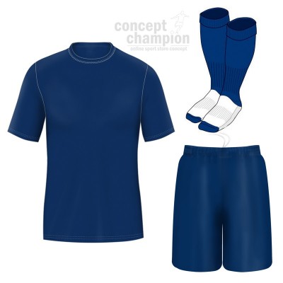 Set fotbal tricou, sort si jambiere Concept Champion