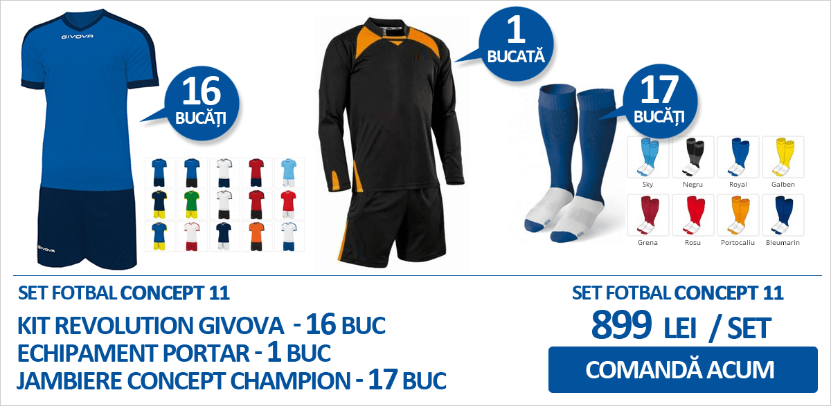 Seturi fotbal pentru echipe